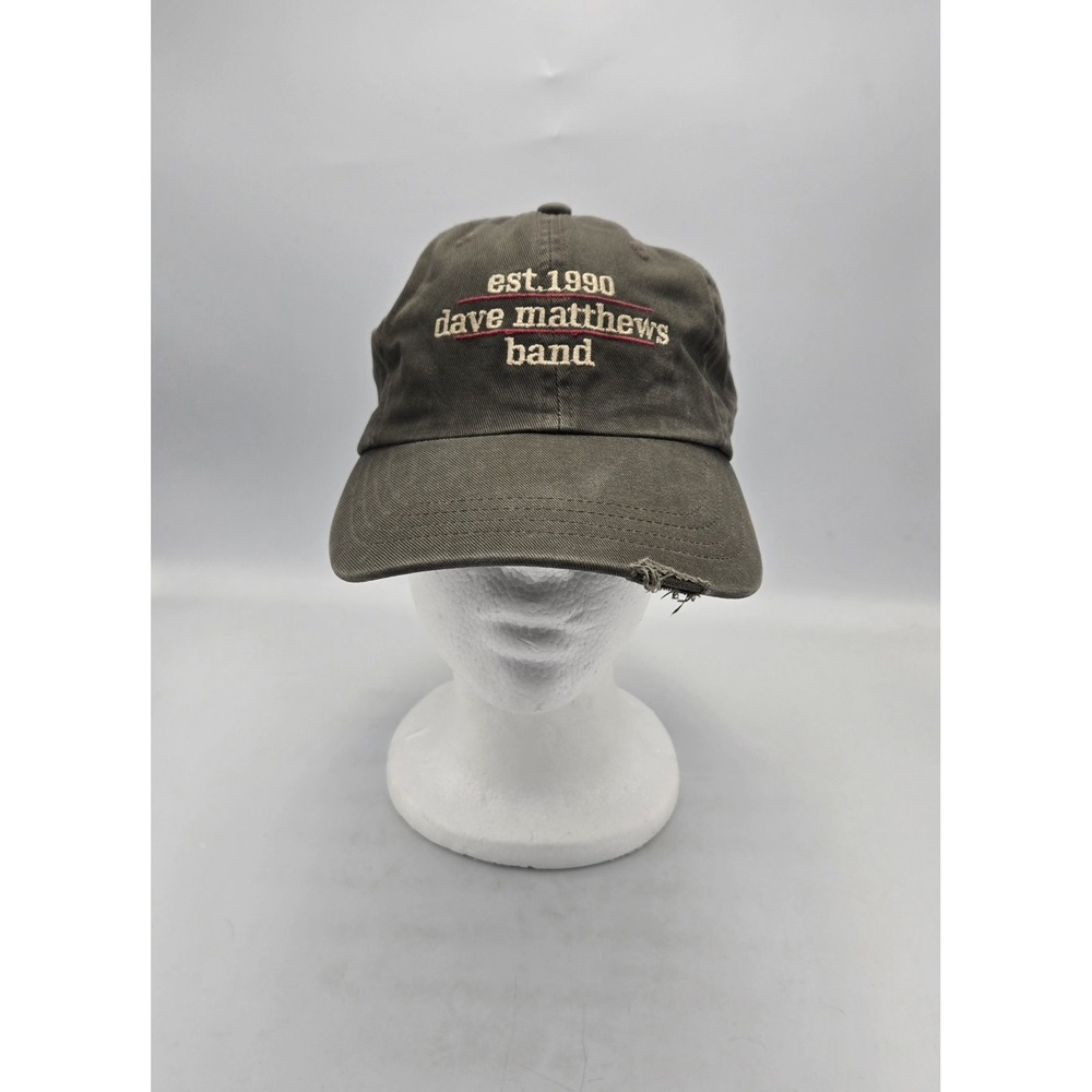 Vintage Dave Matthews Band Strapback Hat Authentic Band Merch Rare 90s Y2K